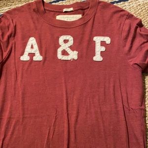 Abercrombie men’s red shirt
